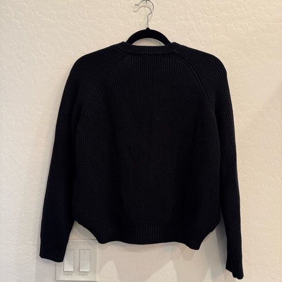 Sézane Gary Jumper Sweater – Black, Size Small, EUC - Picture 4 of 5